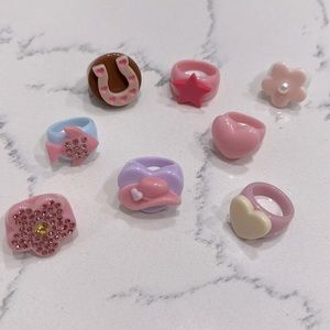 ❌SOLD❌ Sparklemuse Ring Bundle